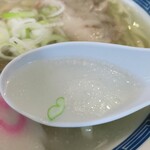 恵比寿 - 塩ラーメンのスープ