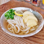 手打ちうどん ぶれーど・う - 桃ひやかけ