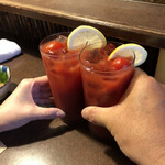 おかめ - カンペー( ^^)／▽▽＼(^^ ) 