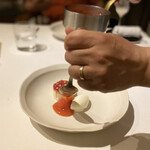 レストラン ウオゼン - いちごソース