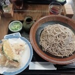 Marugo Sobaya Yamadai Mae - もり天蕎麦　中盛り
