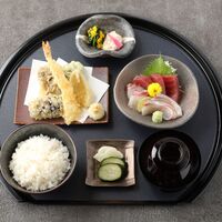 天ぷら刺身御膳