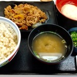 Yoshinoya - 牛皿とろろ御膳