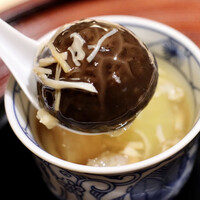 京味 もと井 - 冬瓜と干し椎茸、干し貝柱のフカヒレあんかけ