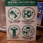 ワンカルビ - 店内の案内　2021.7