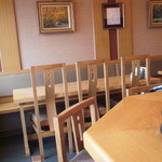 寿司作 - カウンター席からテーブル席