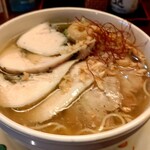 FU雷坊 - 風雷塩ラーメン(＋チャーシュー)