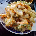 馬荷亭 よし - これこれ!!このかき揚げ!!