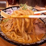 Miso No Jo - +100円で極太ガッツリ麺に変更