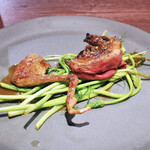 レストランユニック - フランス　ブレス産鳩のロースト Pigeon bress rôti