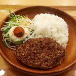 びっくりドンキー - レギュラーバーグディッシュ：730円