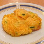 中国料理 琥珀 - 海老と名古屋コーチン卵のふんわり炒め