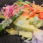 アンジュ - 地場野菜オニオンドレッシング合え