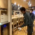 Roji-oku - 店内はナノゾーンコートで抗菌＆防臭対策をしています