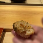 鮨 さかい - 【写真⑭】襟裳のつぶ貝