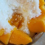 氷屋ダイワ 奥殿陣屋店 - 中にもたっぷり