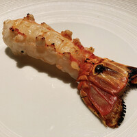 蒼 - さかな人　長谷川さんより長井の赤座海老　ビスクとともに