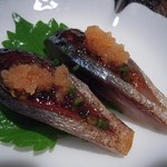 酒盃 - 〆鯖あぶり叩き