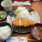 とんかつひなた - ロースかつ定食