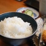 とんかつひなた - ご飯