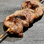 とり茶太郎 - かすみ鴨のロース　こういう変化球系も得意なんです　例えて言うと高速スライダー（意味不明）