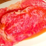 [Omi Beef Special Sirloin Sukiyaki Shabu (50g)]