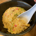 佐野ラ－メン たかの - レンゲを入れたこの感触、伝われ❣️