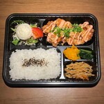 Deep-fried mentaiko mayo Bento (boxed lunch)