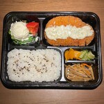 Cheese loin Bento (boxed lunch)
