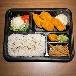 Fried Oyster Bento (boxed lunch)