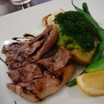 フランチェスカ - 肉料理（カテキン豚のグリル）◎2009/5