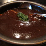 ヴィラ・アフガン - ポークカレー1600円