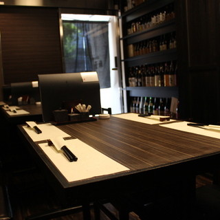 テーブル席