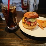 Burger House ALTO - チーズバーガーセット