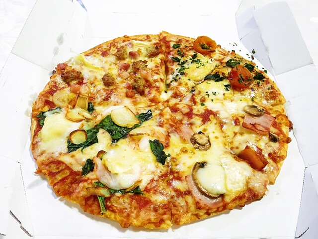 キャンペーンでlサイズピザが全部半額でした By 純壱 ドミノ ピザ 船橋店 Domino S Pizza 大神宮下 その他 食べログ