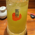 Uomamire Shinkichi - 玄米緑茶ハイ   Lサイズ