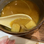 海老丸らーめん - じゃがいも旨。