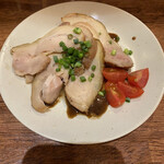 海老丸らーめん - チキンのカルパッチョ