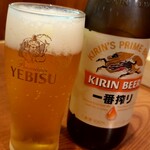 常勝軒 - 瓶ビールです