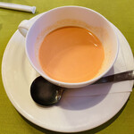 セルフィーユ - 冷製パプリカポタージュスープ