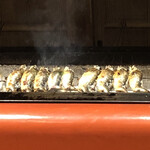 草喰 なかひがし - 鮎を焼き焼き♪︎