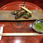 草喰 なかひがし - 鮎の塩焼き