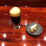 草喰 なかひがし - エスプレッソとチーズ、黒糖菓子