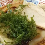 づゅる麺 池田 - 冷し煮干しらーめんアップ