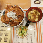 十勝豚丼 いっぴん - 【2021/7】豚丼　並　たれ多め　小さめカット