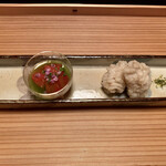 あさば - アメーラトマト 鱧唐揚