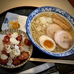 ちゃんこ割烹 四季味 茜 - 純レバ丼・ラーメンセット