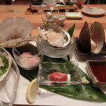 鎌倉山 - コースの前菜盛り合わせ