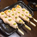 三酉屋 - ささみわさび@220円