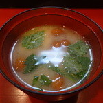 Matsukizushi - なめこ白味噌汁